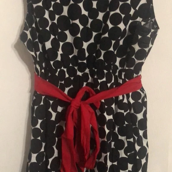 Motherhood maternity ladies dotted dress. - Picture 12 of 14